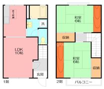 エステートピア内藤Cの間取り画像