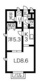 ラヴェールMYの間取り画像