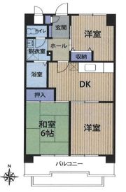 めぐみビルの間取り画像