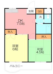 ニューベル湘南の間取り画像