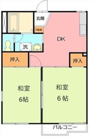 ヴィラ池の端の間取り画像