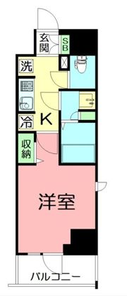 小田急伊勢原駅前マンションの間取り画像