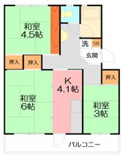 藤沢西部の間取り画像