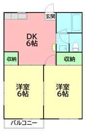 エスポワール緑ヶ丘の間取り画像