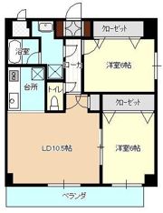 ペルシモン西海岸の間取り画像