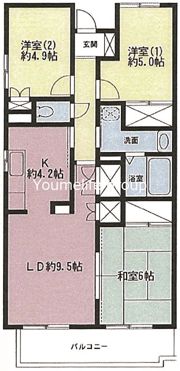 パストラル本厚木の間取り画像