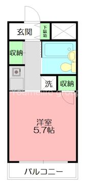 グリーンハイツ参番館の間取り画像