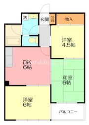 セレーノ東町IIの間取り画像