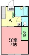 メゾンあいの間取り画像