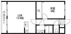 スターズマンションの間取り画像