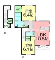 プラージュの間取り画像