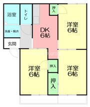 クレールシャルマンの間取り画像