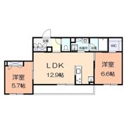 ソレイユ湘南VIの間取り画像