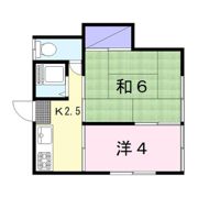 有宏荘の間取り画像