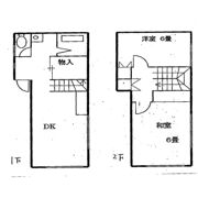 田中貸家の間取り画像