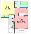 Aura E棟の間取り画像