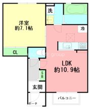 Aura E棟の間取り画像