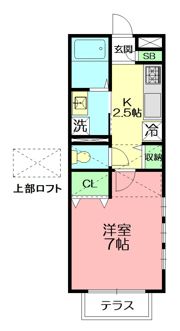 La Faith 湘南台の間取り画像