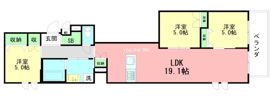 AI・Grandir鎌倉の間取り画像
