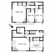 岩瀬戸建の間取り画像
