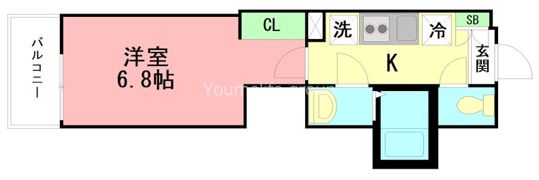 MELDIA高座渋谷IVの間取り画像