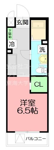 カレッジヒルズEの間取り画像