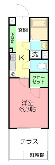 グランヒルズの間取り画像