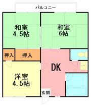 コーポ木村の間取り画像