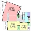 GRANDREVE見附町の間取り画像