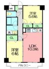 マンション庄田の間取り画像