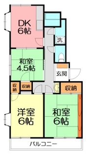 田仲第2ビルの間取り画像