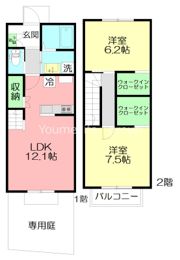 メゾン湘南平塚の間取り画像
