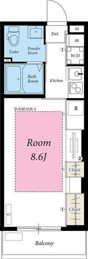 リブリ・平塚の間取り画像