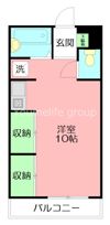松栄ハイツの間取り画像