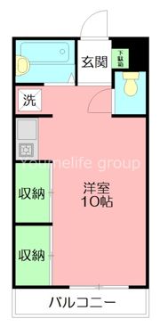 松栄ハイツの間取り画像