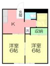 コーポラスエイトの間取り画像