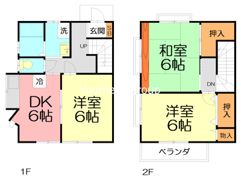 テラスアゼリアの間取り画像