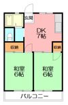 神保アパート富士見が丘2丁目の間取り画像