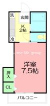 ヴァン シャンテの間取り画像