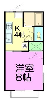 ファミーユテイクの間取り画像