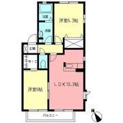 アリエスIIの間取り画像
