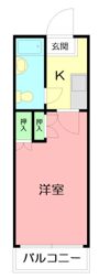 エディフィシオ秦野の間取り画像