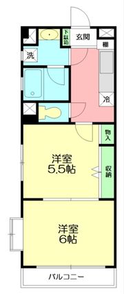 ドエリング東戸塚の間取り画像
