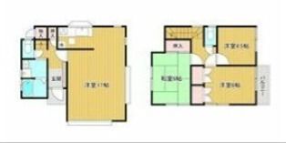 持田邸貸家の間取り画像