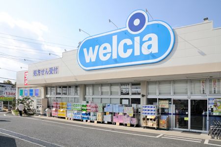 近くのウエルシア 小田原国府津店まで605m（徒歩8分）