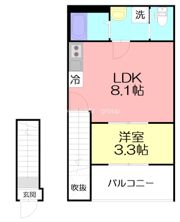 ロンディネ夕陽ヶ丘の間取り画像