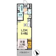 D Paina Takakuraの間取り画像