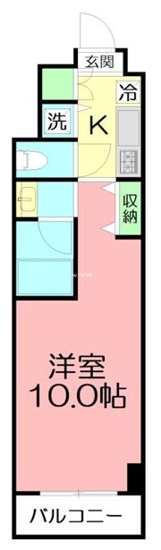 ラヴァージュ小町の間取り画像