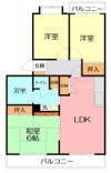 エスポワール天神の間取り画像