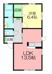 フルールの間取り画像